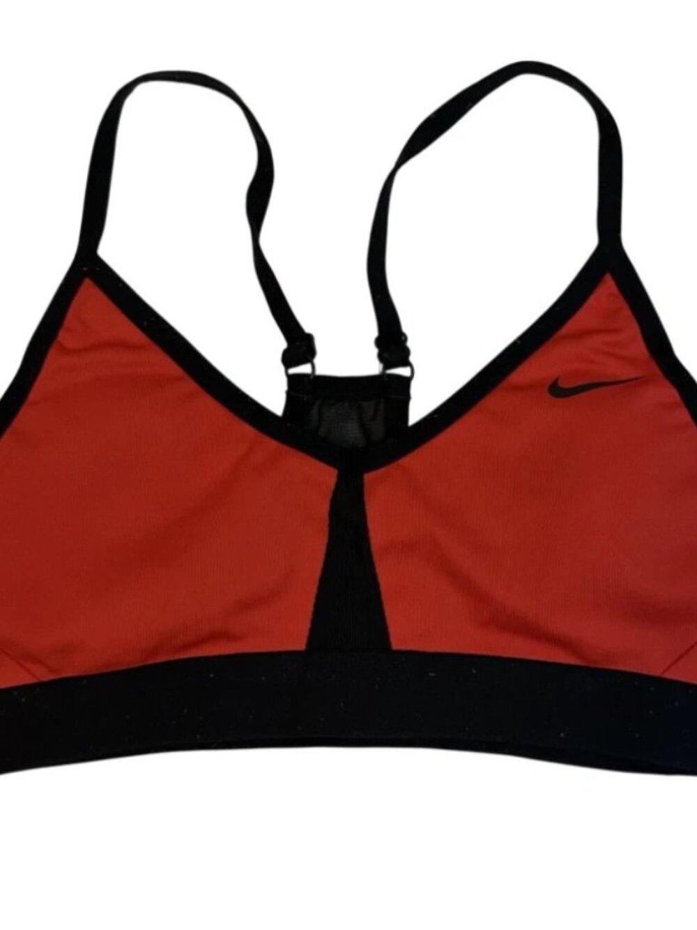Nike Pro Dri Fit Indy Color Block Sports Bra Womens Athletic Workout Size Small